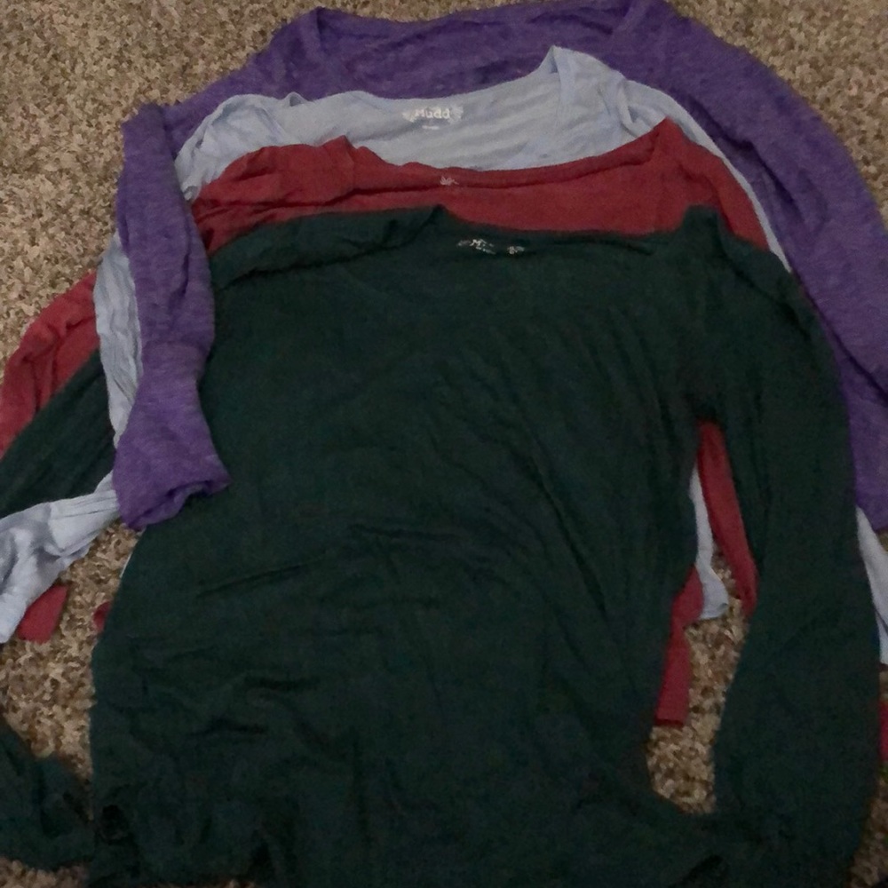 Long sleeve shirts